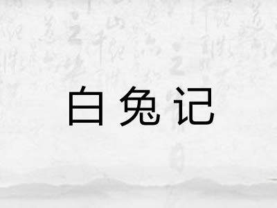 白兔记 白兔记