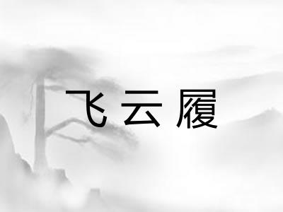 飞云履