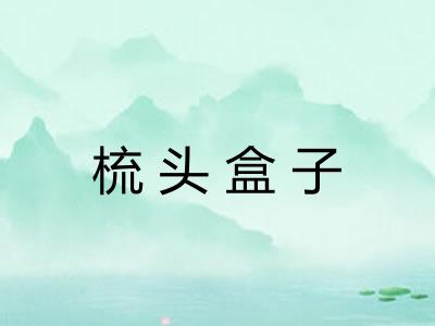 梳头盒子 梳头盒子