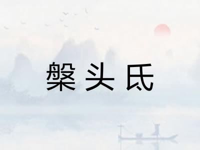 槃头氐 槃头氐