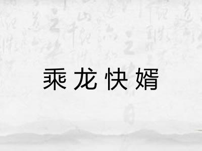 乘龙快婿