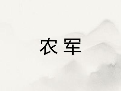农军