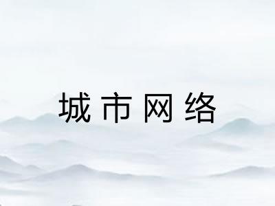 城市网络
