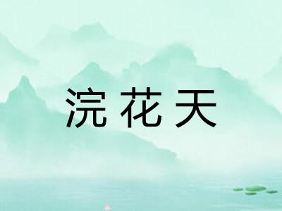 浣花天 浣花天