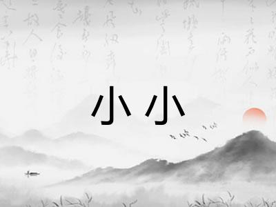 小小