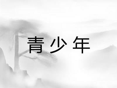 青少年 青少年