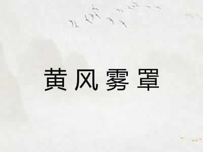 黄风雾罩