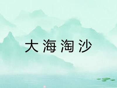 大海淘沙