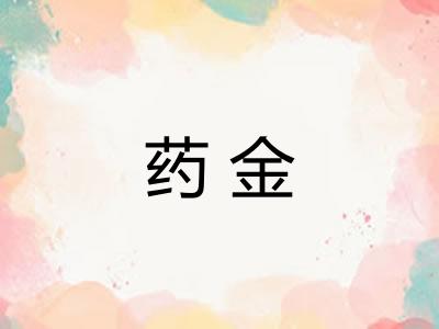 药金