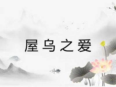 屋乌之爱