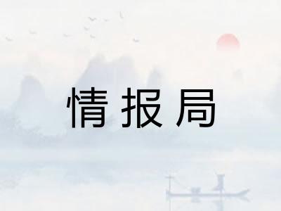 情报局 情报局