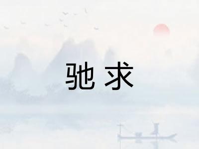 驰求