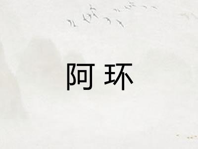 阿环