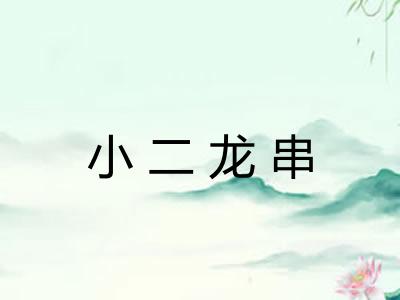 小二龙串