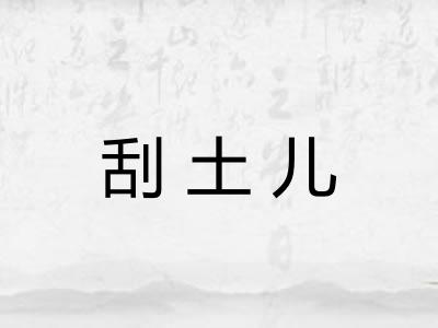 刮土儿