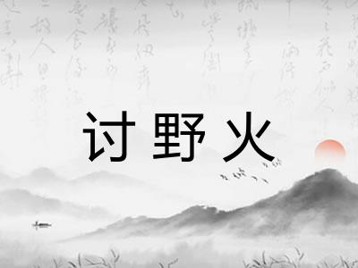 讨野火
