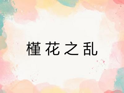 槿花之乱