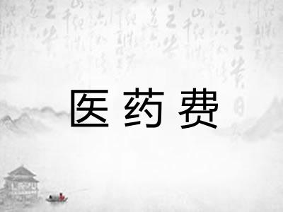 医药费