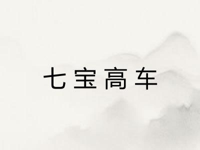 七宝高车