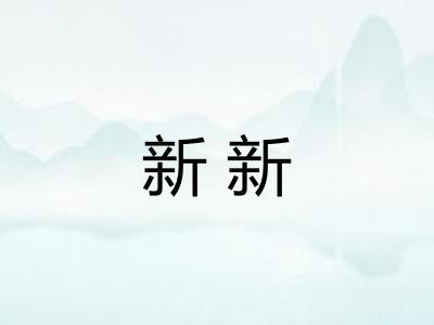 新新 新新