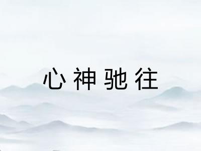 心神驰往
