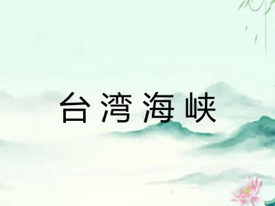 台湾海峡 台湾海峡