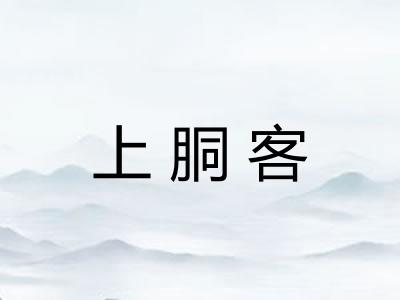 上胴客