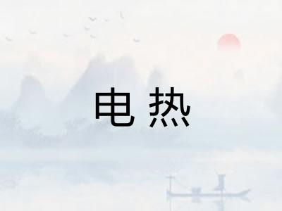 电热 电热