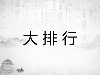 大排行