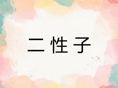 二性子