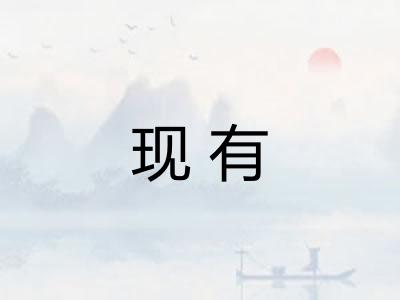 现有