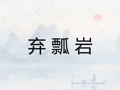 弃瓢岩