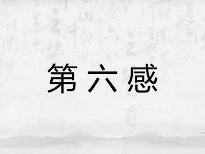 第六感