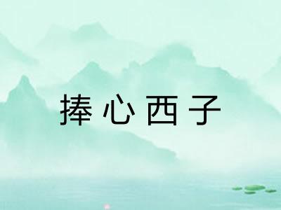 捧心西子