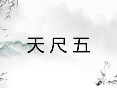 天尺五