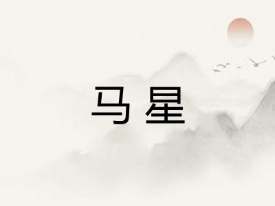 马星