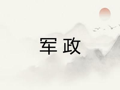 军政 军政