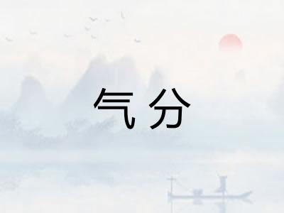 气分 气分