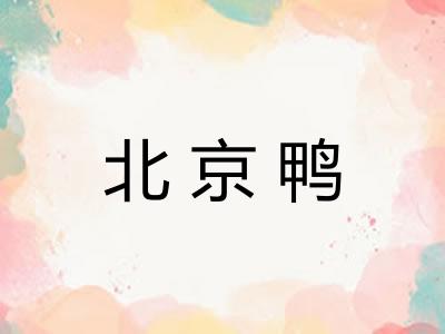 北京鸭