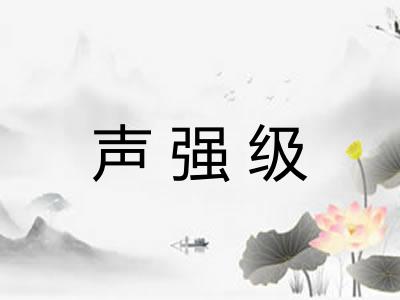 声强级