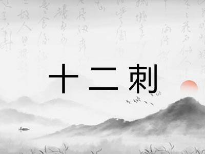 十二刺 十二刺