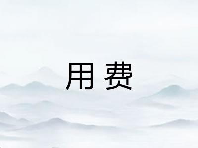 用费