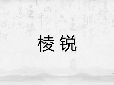 棱锐 棱锐