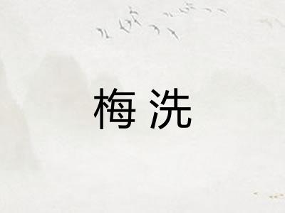 梅洗