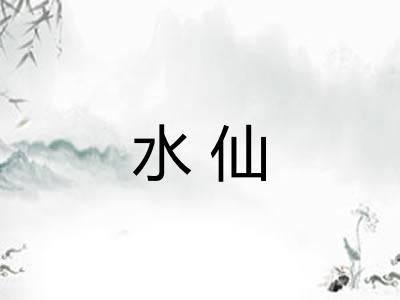 水仙 水仙
