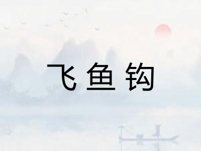 飞鱼钩 飞鱼钩