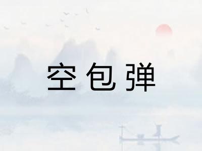空包弹