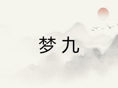 梦九