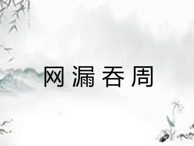 网漏吞周 网漏吞周