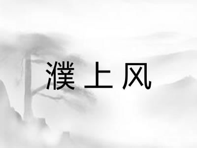 濮上风